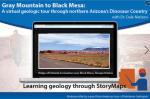 Virtual Geologic Tour from Gray Mountain to Black Mesa, Northern Arizona