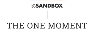 Image of Sandbox The One Moment
