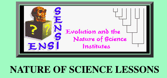 Nature of Science Lessons including The Great Fossil Find