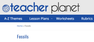 Teacher Planet - Fossils