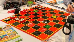 Checkerboard Coding Game