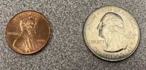A Penny for Your Moon & A Quarter for Your Earth