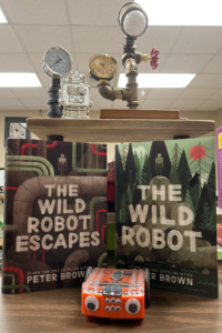 Edison Lessons tied to The Wild Robot by Peter Brown