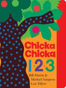 Chicka Chicka 1, 2, 3 by Bill Martin Jr, Michael Sampson, and Lois Ehlert