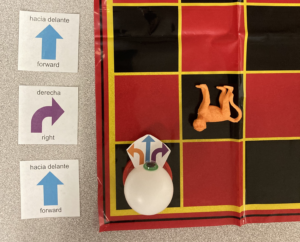 Checkerboard Coding Game (with arrow colors to match Code & Go Robot Mouse)